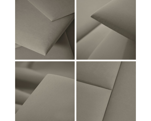 Detailný pohľad na čalúnený nábytok s látkovým poťahom