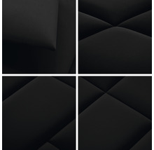 Detail prešívanej látky