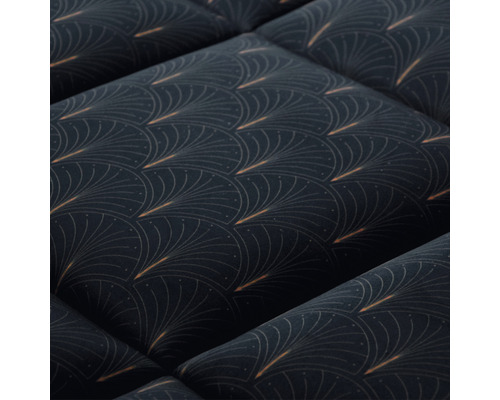 Prešívaná látka s grafickým vzorom