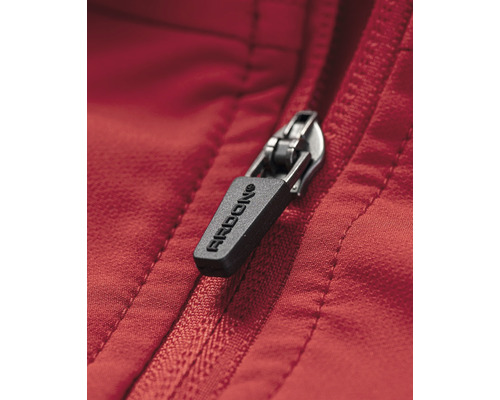 Detailný pohľad na zips s logom Ardon