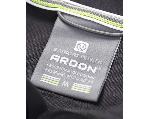 Logo Ardon na pracovných odevoch veľkosti M