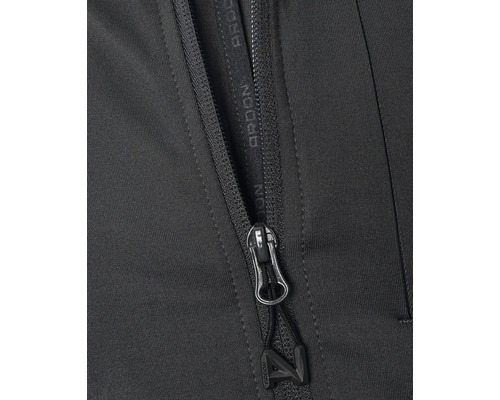 Detailný záber zipsu na odeve Ardon