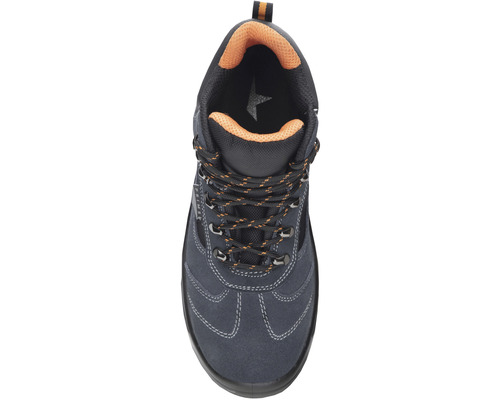 Bezpečnostná obuv so šnurovaním, pohľad zhora