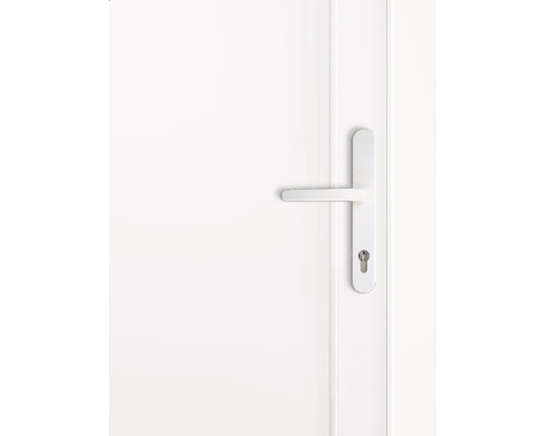 Biele interiérové dvere s kľučkou