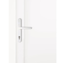 Vchodové dvere plastové vedľajšie A150 98 Ľ, biele-thumb-1