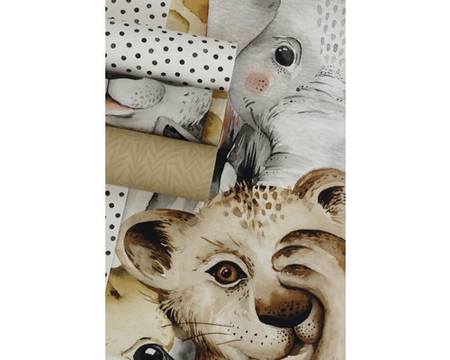 Rôzne rolky tapiet so zvieracími motívmi