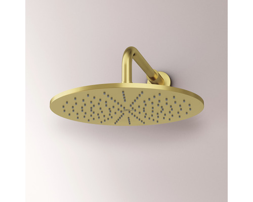Zlatá dažďová sprchová hlavica do sprchy