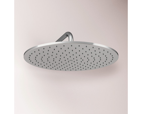 Okrúhla hlavová sprcha z kovu s ramenom sprchy