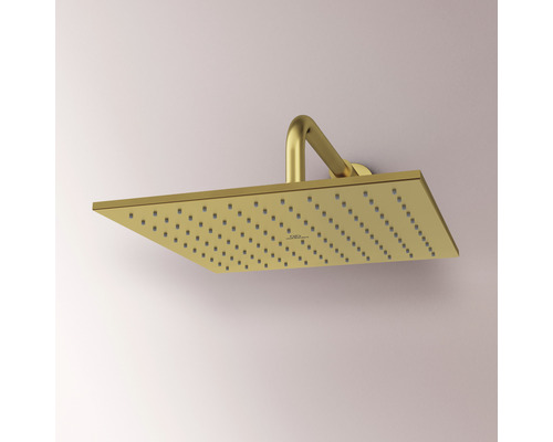 Štvorcová sprchová hlavica na montáž na stenu