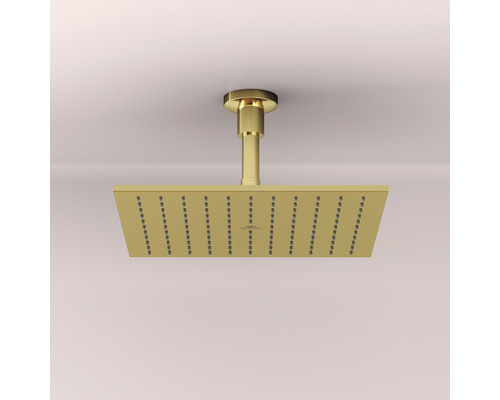 Obdĺžniková sprchová hlavica na montáž na strop