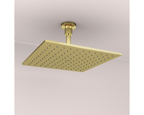 Obdĺžniková sprchová hlavica pre montáž na strop