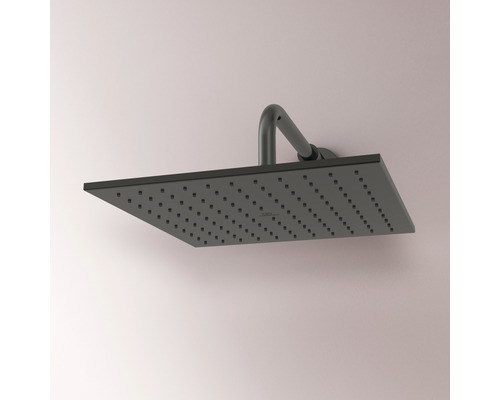 Štvorcová sprchová hlavica na montáž na strop