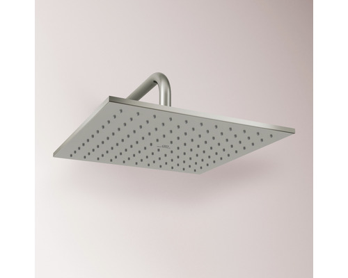 Štvorcová sprchová hlavica na montáž na strop