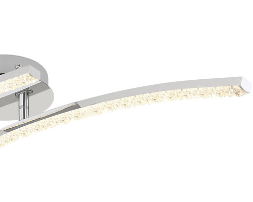 Stropné svietidlo s krištáľovými prvkami