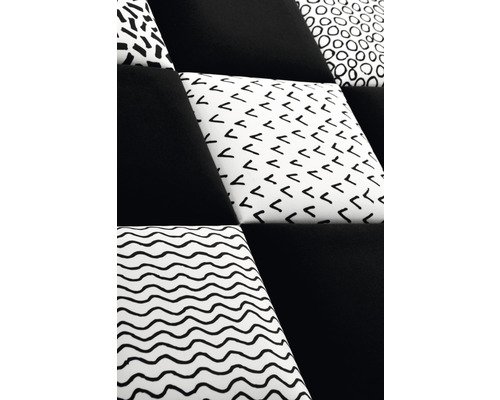 Zvukový absorbér s rôznymi vzormi