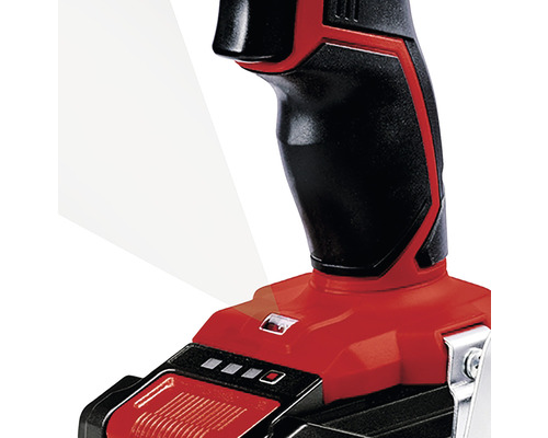 Detail rukoväte akumulátorového skrutkovača