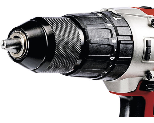 Detailný záber vŕtačky so skľučovadlom