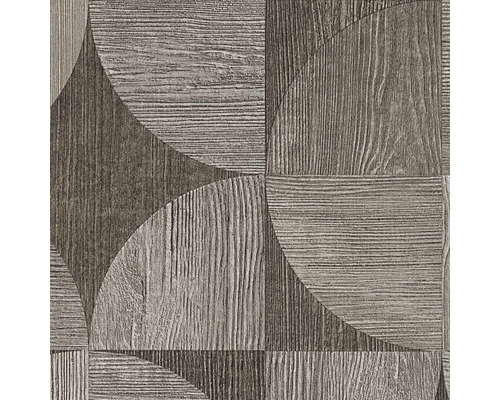 Tapeta s drevenou štruktúrou a geometrickým vzorom