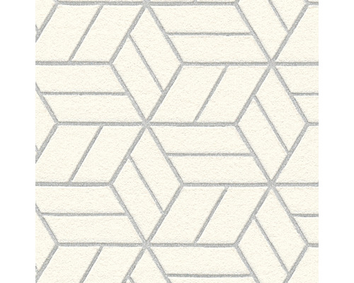 Tapeta s geometrickým kockovým vzorom