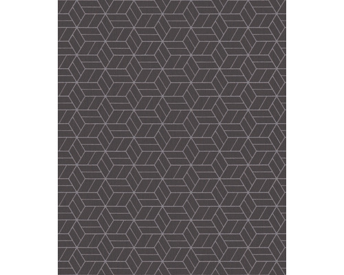 Textilná tapeta s geometrickým kockovým vzorom