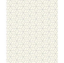 Tapeta s geometrickým kockovým vzorom