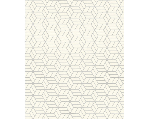 Tapeta s geometrickým kockovým vzorom