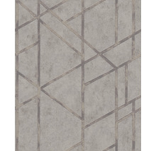 Tapeta s geometrickým vzorom čiar na omietke