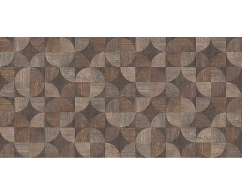 Dekoratívna doska s dizajnom dreva a geometrickým vzorom