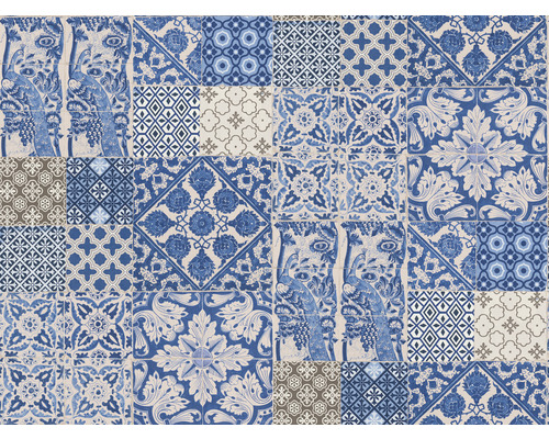 Vzor z rôznych dlaždíc s ornamentmi