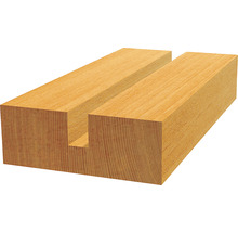 Drevený profil s drážkou