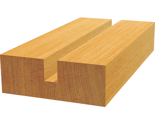 Drevený profil s drážkou