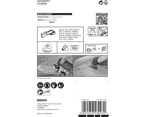 Bosch AVZ 90 RT2 Carbide príslušenstvo k elektrickému náradiu