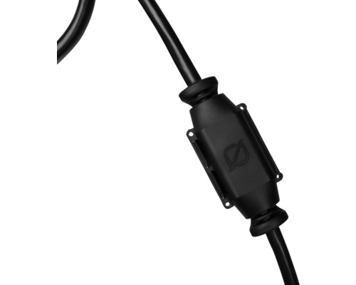 Čierny prepojovací kábel s logom Goal Zero