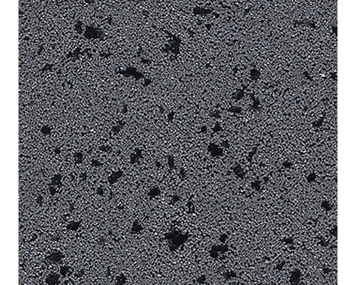 Detail tmavej pracovnej dosky so škvrnitým povrchom.