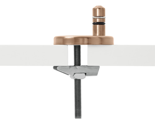 Upevnenie stola pre sklenené dosky