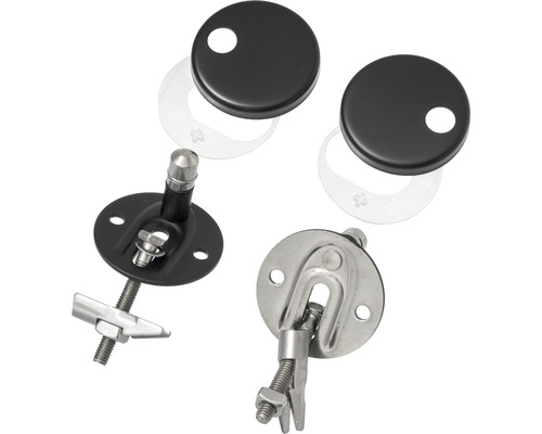 Upevňovacia súprava pre umývadlo vrátane ružíc