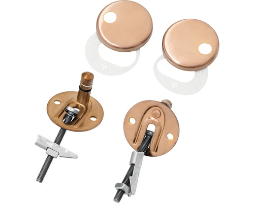 Upevňovacia súprava pre WC sedadlá