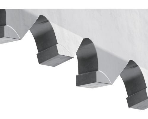 Detailný pohľad na oblúk