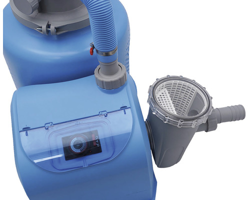 Piesková filtrácia bazéna s predfiltrom