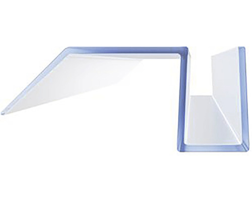 Sprchové tesnenie pre hrúbku skla 6 milimetrov až 8 milimetrov