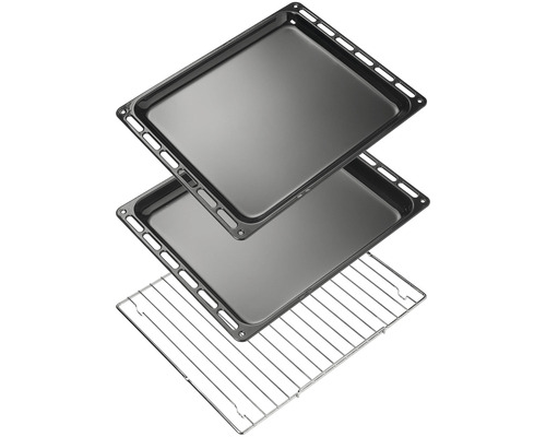 Dva plechy na pečenie a jeden grilovací rošt do rúry