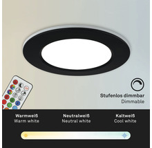 Stropné svietidlo s diaľkovým ovládaním na plynulé stmievanie