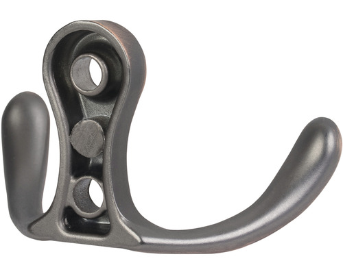 Kovový vešiak na šaty s dvomi ramenami háku