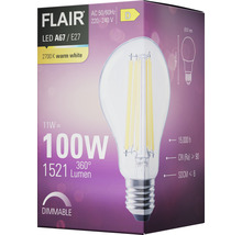 Žiarovka FLAIR LED A67 E27, 100 W, stmievateľná na obale