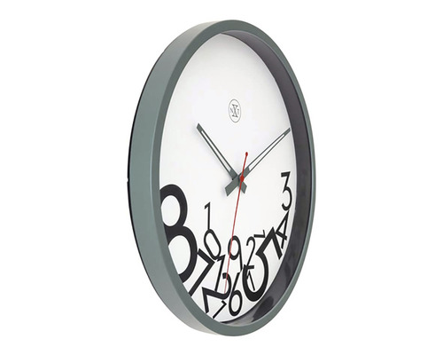 Nástenné hodiny so vzorom čísel