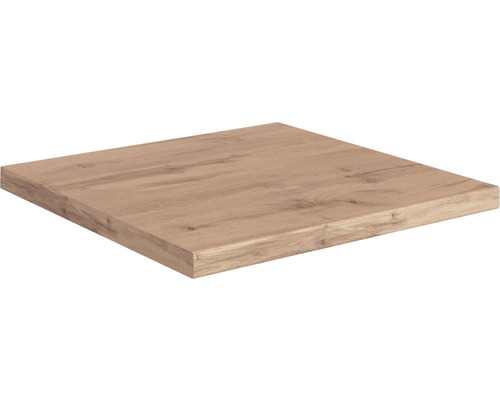 Štvorcová stolová doska so vzhľadom dreva