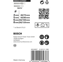 Sada vrtákov do betónu Bosch Professional Ø 4-6 mm 40-80 x 75-120 mm, balenie 4 ks-thumb-8