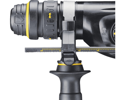 Detail vŕtačky s hĺbkovým dorazom