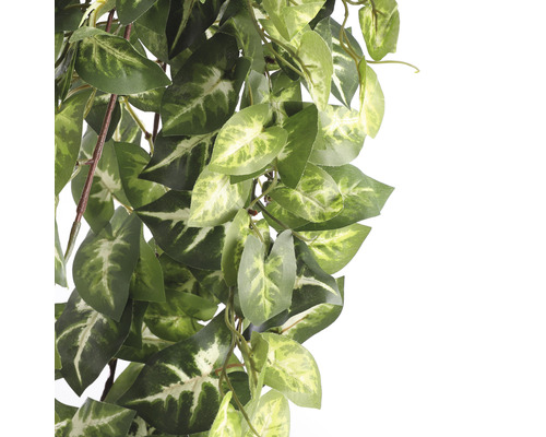 Umelá brečtanová girlanda so zelenými listami