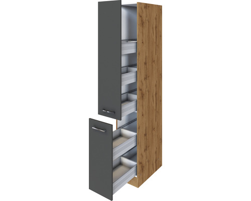 Kuchynská skrinka s výsuvmi na uskladnenie potravín